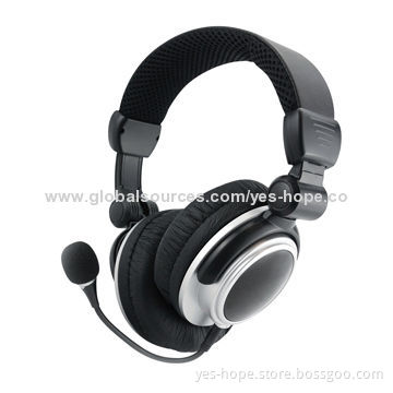 Popular stereo game headset with microphone